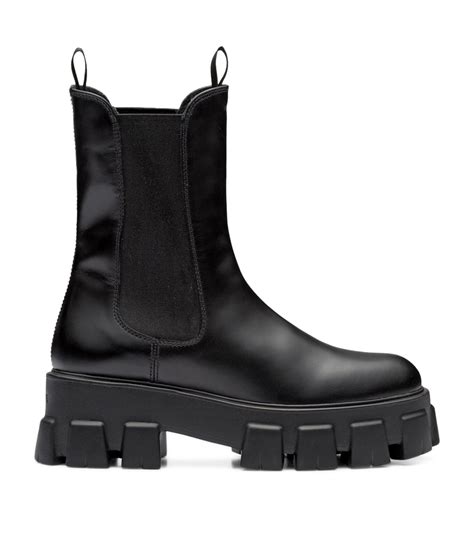 Prada monolith ankle boots